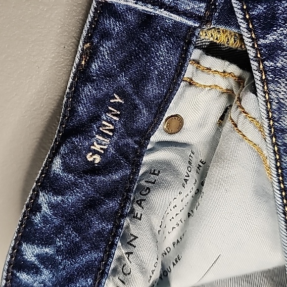AMERICAN Eagle next level airflex 32x30 skinny jeans - Picture 7 of 8